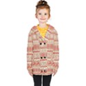 Christmas-pattern-background Kids  Double Breasted Button Coat View1