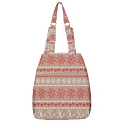 Christmas-pattern-background Center Zip Backpack by nateshop