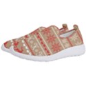 Christmas-pattern-background Men s Slip On Sneakers View2