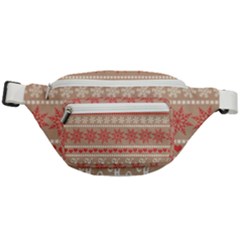 Christmas-pattern-background Fanny Pack by nateshop