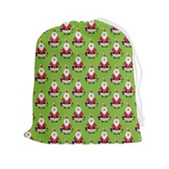 Christmas-santaclaus Drawstring Pouch (2xl) by nateshop