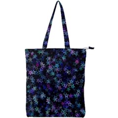 Christmasstars-002 Double Zip Up Tote Bag by nateshop