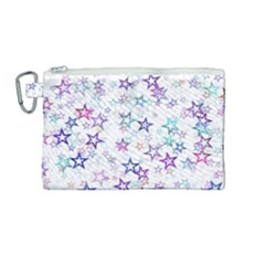 Christmasstars-003 Canvas Cosmetic Bag (medium) by nateshop