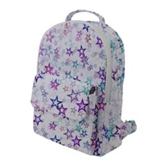 Christmasstars-003 Flap Pocket Backpack (large) by nateshop