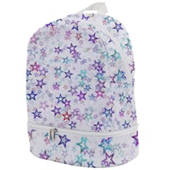 Christmasstars-003 Zip Bottom Backpack by nateshop