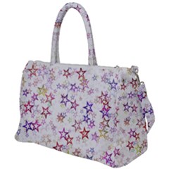 Christmasstars-004 Duffel Travel Bag by nateshop