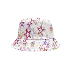 Christmasstars-004 Inside Out Bucket Hat (kids) by nateshop