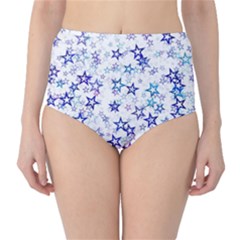 Christmasstars-005 Classic High-waist Bikini Bottoms by nateshop