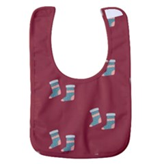 Christmas-stockings Baby Bib by nateshop