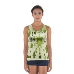 Christmas-stocking-star-bel Sport Tank Top  by nateshop