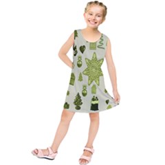 Christmas-stocking-star-bel Kids  Tunic Dress by nateshop