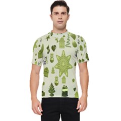 Christmas-stocking-star-bel Men s Short Sleeve Rash Guard by nateshop