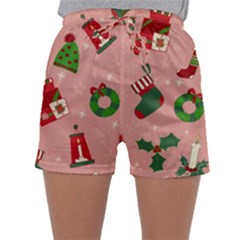Gifts-christmas-stockings Sleepwear Shorts by nateshop