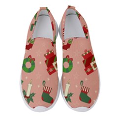 Gifts-christmas-stockings Women s Slip On Sneakers by nateshop