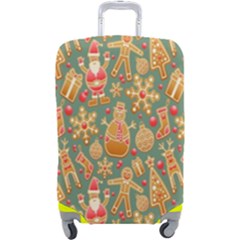 Pattern-santa Luggage Cover (large) by nateshop