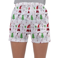 Santa-claus Sleepwear Shorts