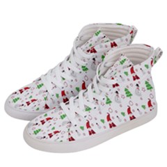 Santa-claus Men s Hi-top Skate Sneakers by nateshop