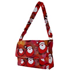 Seamless-santa Claus Full Print Messenger Bag (s) by nateshop