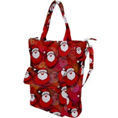 Seamless-santa Claus Shoulder Tote Bag by nateshop