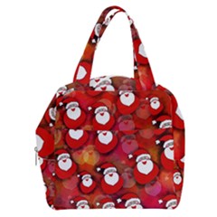 Seamless-santa Claus Boxy Hand Bag by nateshop