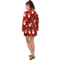 Seamless-santa Claus Long Sleeve Kimono View2