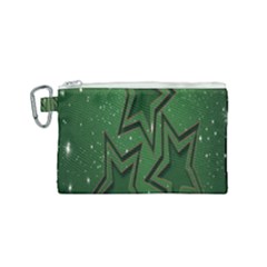 Starchristmas Canvas Cosmetic Bag (small) by nateshop