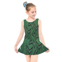 Starchristmas Kids  Skater Dress Swimsuit by nateshop