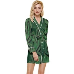 Starchristmas Long Sleeve Satin Robe by nateshop