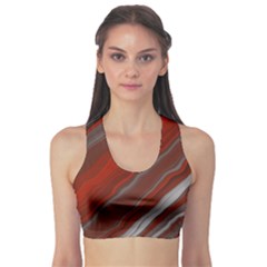 Colored Pattern Bokeh Blurred Blur Sports Bra