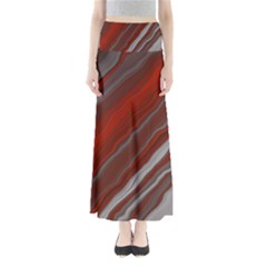 Colored Pattern Bokeh Blurred Blur Full Length Maxi Skirt by Ravend
