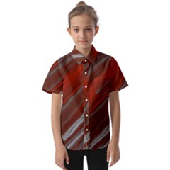 Colored Pattern Bokeh Blurred Blur Kids  Short Sleeve Shirt by Ravend