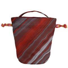 Colored Pattern Bokeh Blurred Blur Drawstring Bucket Bag