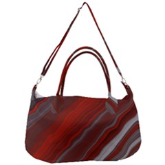 Colored Pattern Bokeh Blurred Blur Removal Strap Handbag by Ravend