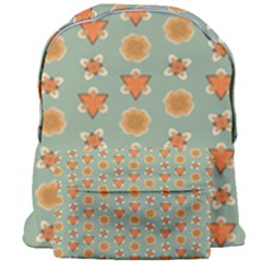 Wallpaper Background Floral Pattern Giant Full Print Backpack