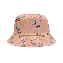 Rocket Ship Rocket Spaceship Inside Out Bucket Hat