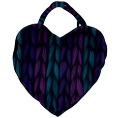 Background Giant Heart Shaped Tote