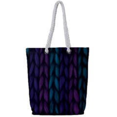 Background Full Print Rope Handle Tote (small) by nateshop