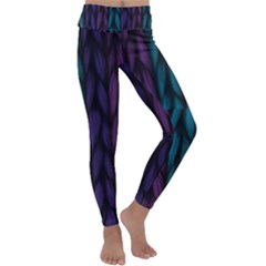 Background Kids  Lightweight Velour Classic Yoga Leggings