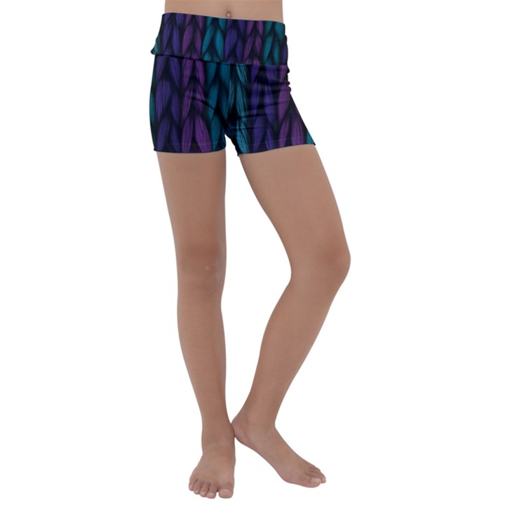 Background Kids  Lightweight Velour Yoga Shorts