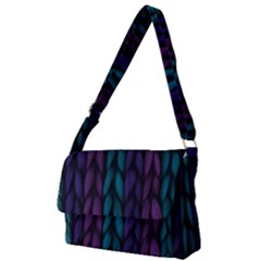 Background Full Print Messenger Bag (L)