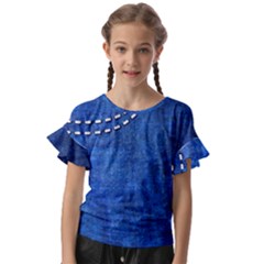 Background-jeans  Kids  Cut Out Flutter Sleeves by nateshop