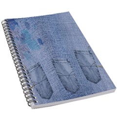 Background-jeans 5 5  X 8 5  Notebook by nateshop