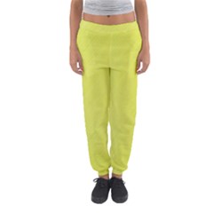 Background-texture-yellow Women s Jogger Sweatpants by nateshop