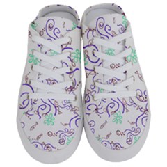 Background Pattern Wallpaper Fish Half Slippers