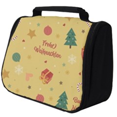 Christmas Treecandy Cane Snowflake Full Print Travel Pouch (big)