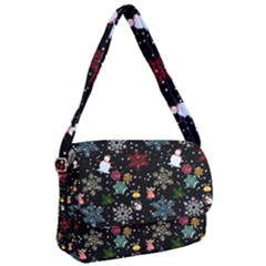 Christmas Thanksgiving Pattern Courier Bag