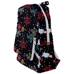 Christmas Thanksgiving Pattern Travelers  Backpack by Ravend