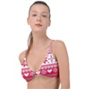 Nordic-seamless-knitted-christmas-pattern-vector Knot Up Bikini Top View1