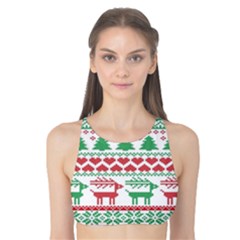 Scandinavian-nordic-christmas-seamless-pattern-vector Tank Bikini Top