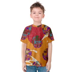 Abstract Backgroundgraphic Wallpaper Kids  Cotton Tee